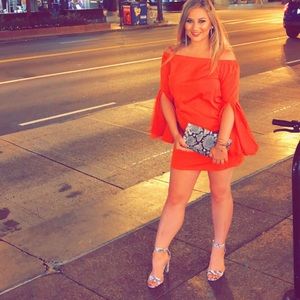 Bell Sleeve Cocktail Dress